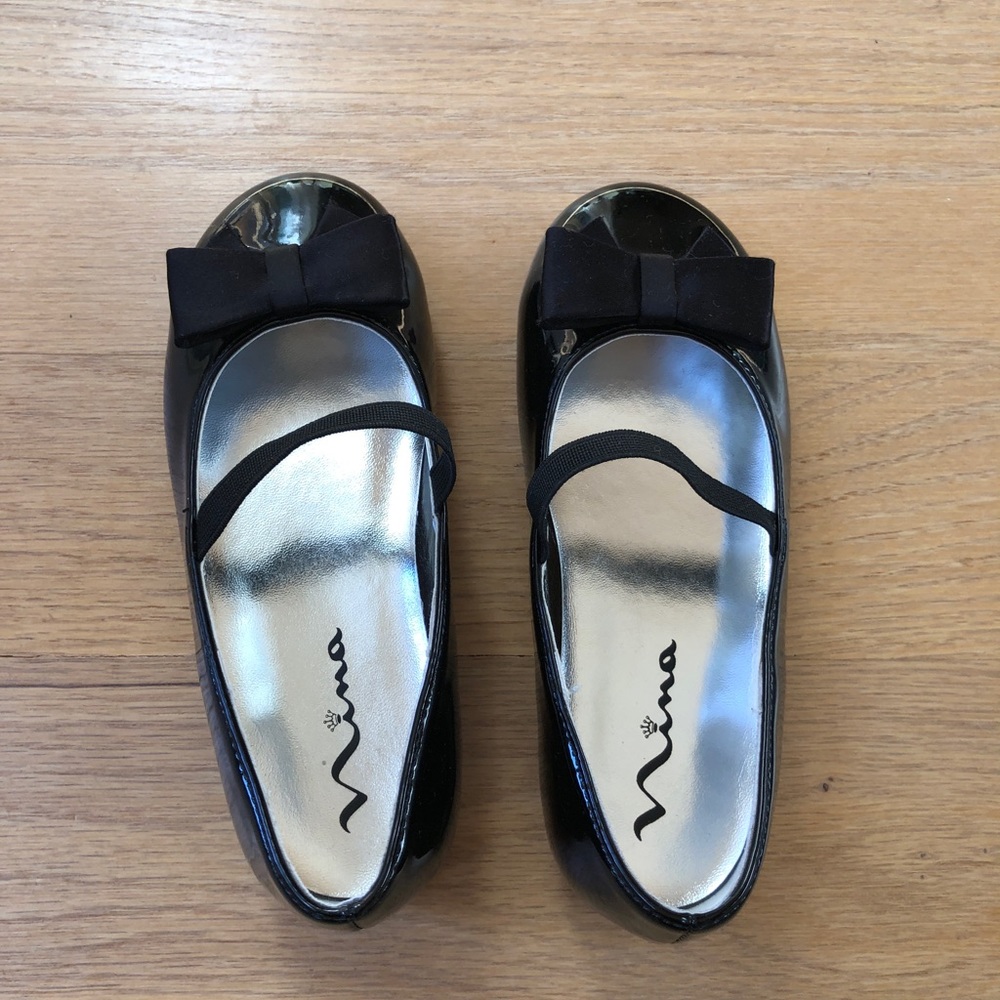 Nina black PEGASUS dress shoe 10.5